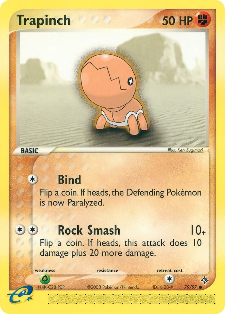 Image for Trapinch (Dragon) (79/97) - Pokemon