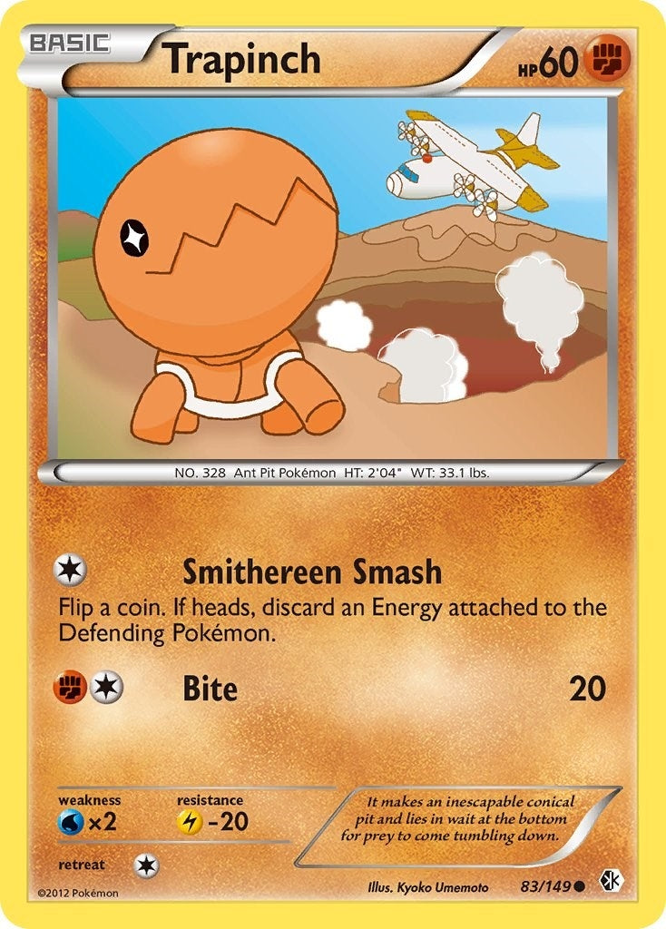 Image for Trapinch (Boundaries Crossed) (83/149) - Pokemon