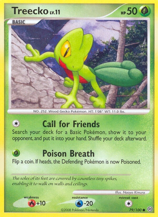Image for Treecko (Stormfront) (79/100) - Pokemon