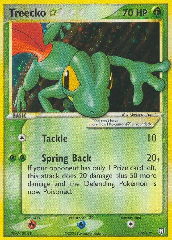 Image for Treecko Star (Team Rocket Returns) (109/109) - Pokemon
