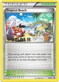 Image for Tropical Beach - BW28 (Worlds 11) (Black and White Promos) (BW28) - Pokemon