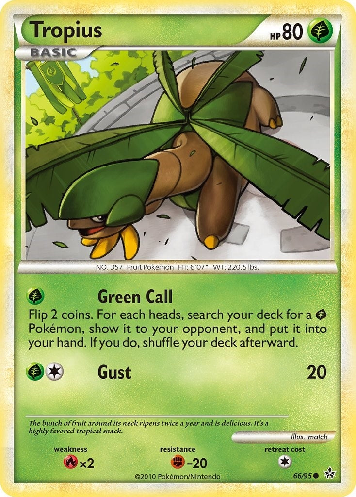 Image for Tropius (Unleashed) (66/95) - Pokemon
