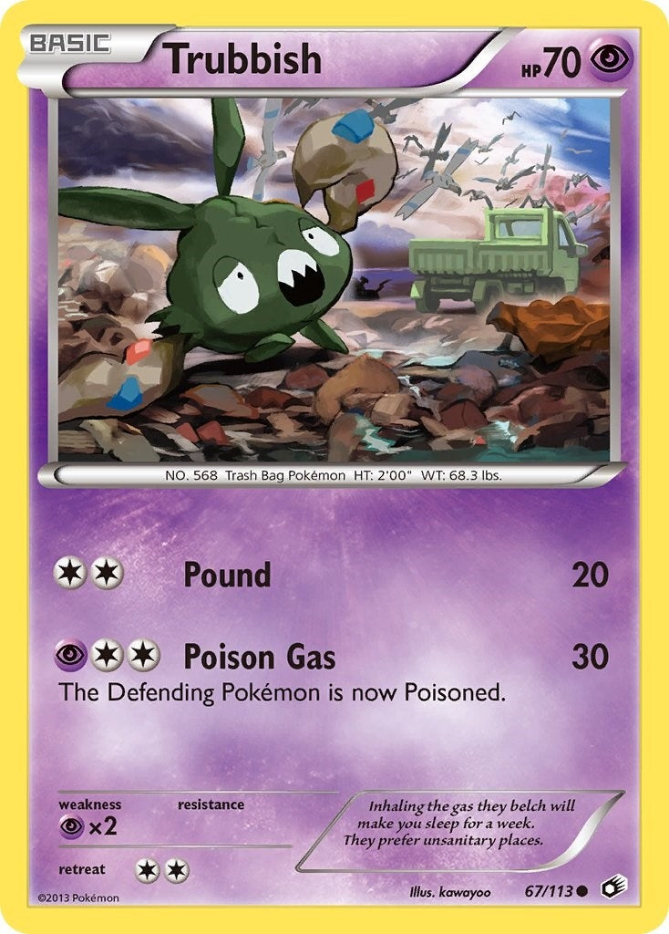 Image for Trubbish (Legendary Treasures) (67/113) - Pokemon