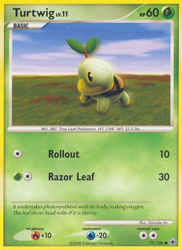 Image for Turtwig (77) (Majestic Dawn) (77/100) - Pokemon