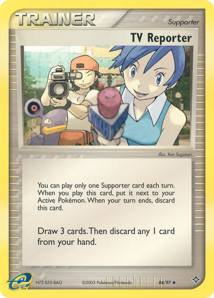 Image for TV Reporter (Dragon) (88/97) - Pokemon