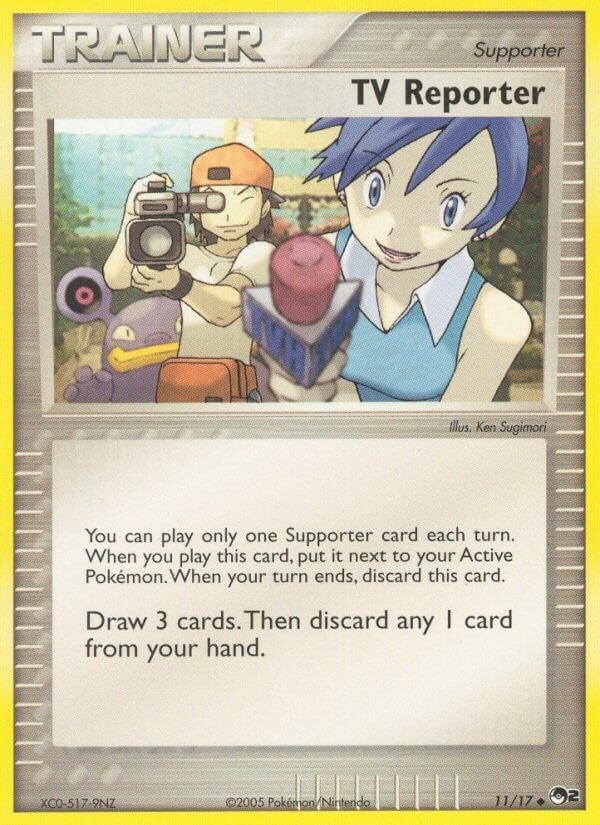 Image for TV Reporter (POP Series 2) (011/017) - Pokemon