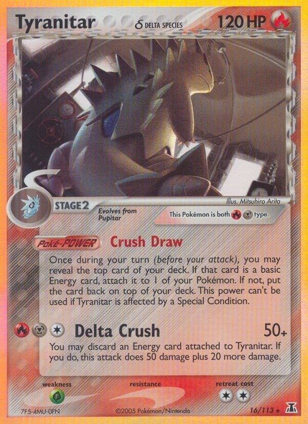 Image for Tyranitar (Delta Species) (Delta Species) (16/113) - Pokemon