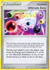 Image for Ultimate Zone (Arceus) (91/99) - Pokemon