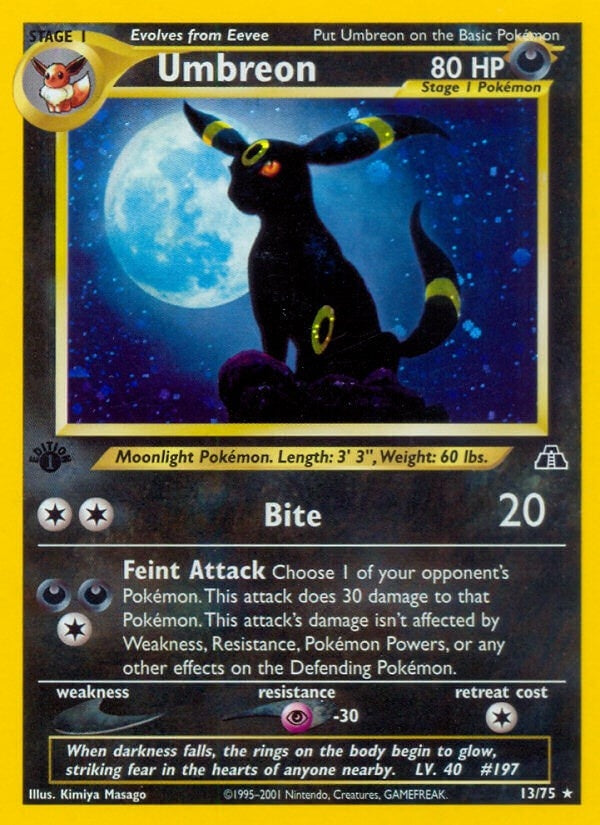 Image for Umbreon (13) (Neo Discovery) (13/75) - Pokemon