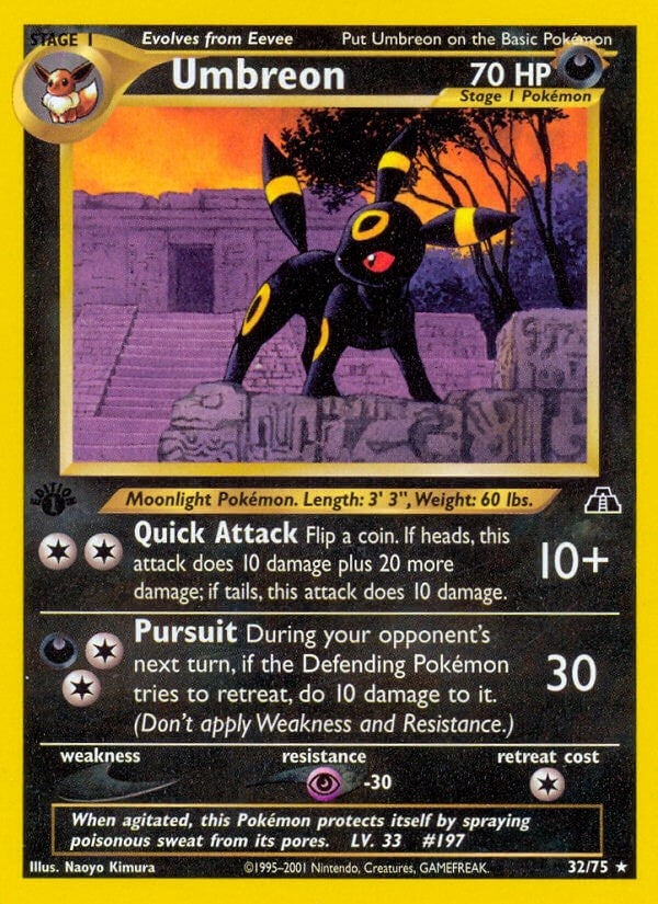 Image for Umbreon (32) (Neo Discovery) (32/75) - Pokemon