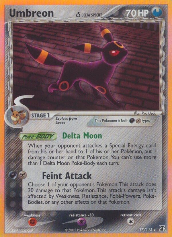 Image for Umbreon (Delta Species) (Delta Species) (17/113) - Pokemon