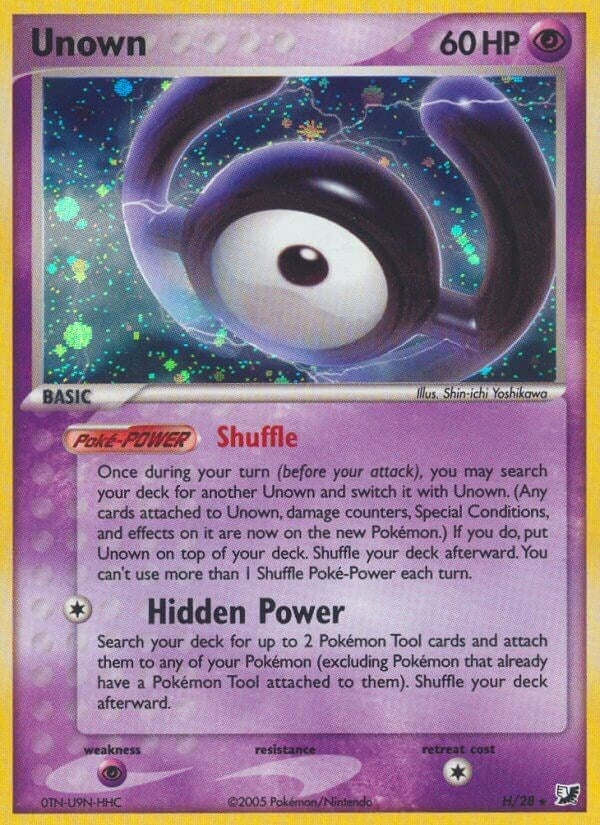 Image for Unown (H) (Unseen Forces) (H/28) - Pokemon