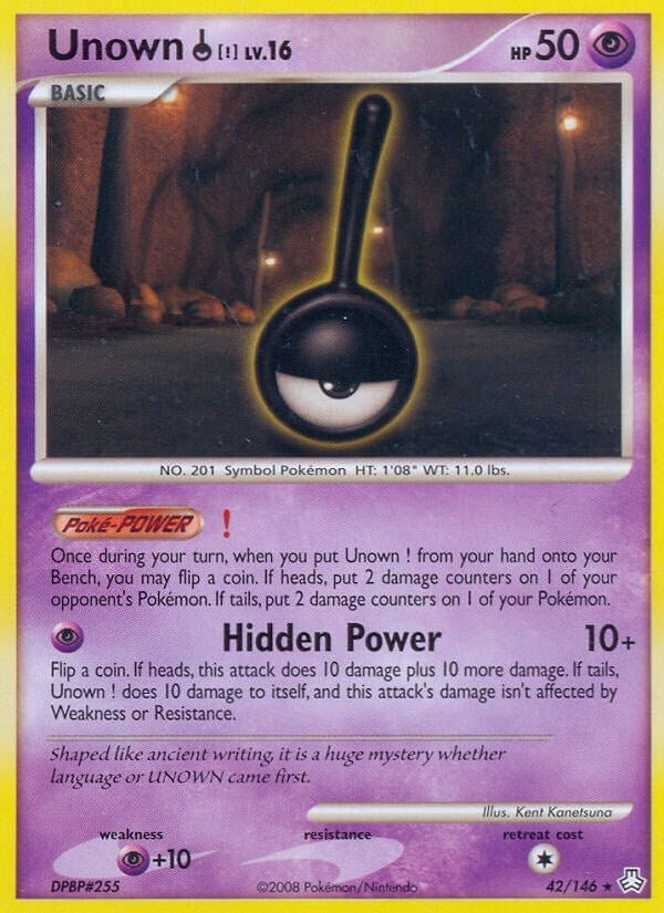 Image for Unown (!) (Legends Awakened) (42/146) - Pokemon
