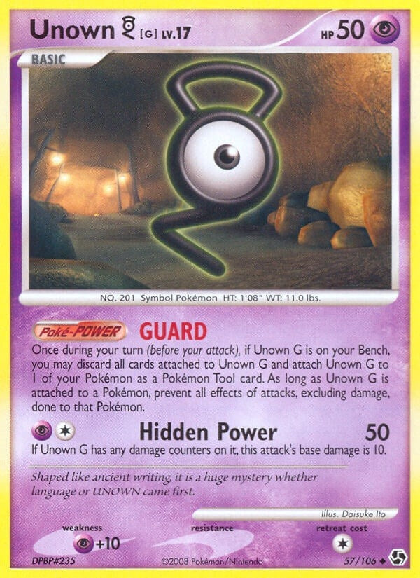 Image for Unown [G] (Great Encounters) (57/106) - Pokemon