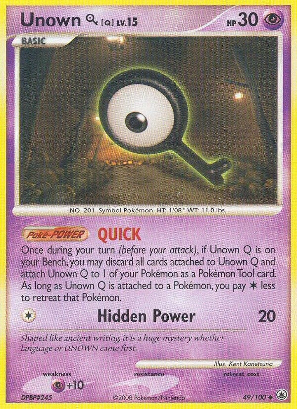 Image for Unown [Q] (Majestic Dawn) (49/100) - Pokemon