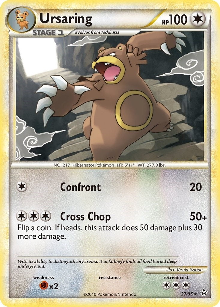 Image for Ursaring (Unleashed) (27/95) - Pokemon