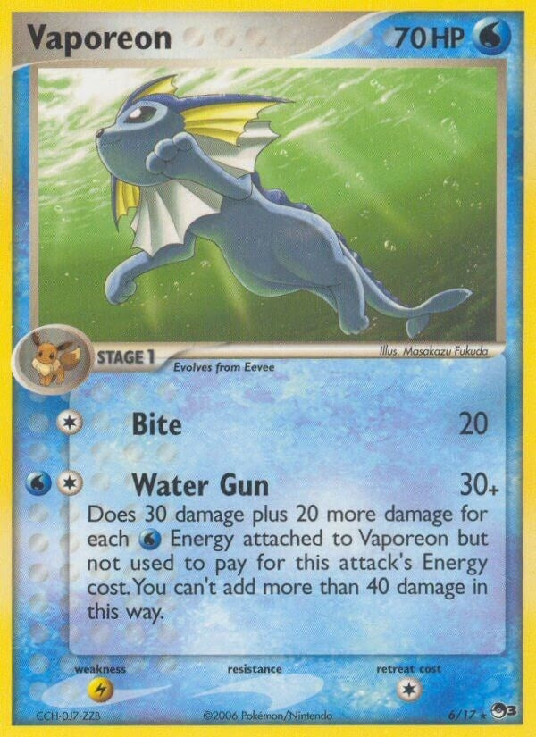 Image for Vaporeon (POP Series 3) (006/017) - Pokemon