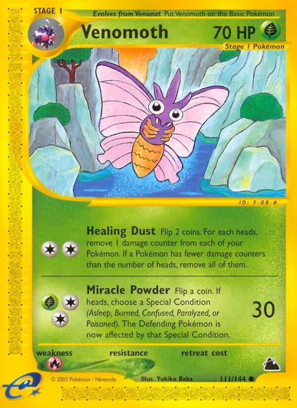 Image for Venomoth (Skyridge) (111/144) - Pokemon