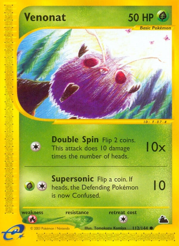 Image for Venonat (Skyridge) (112/144) - Pokemon