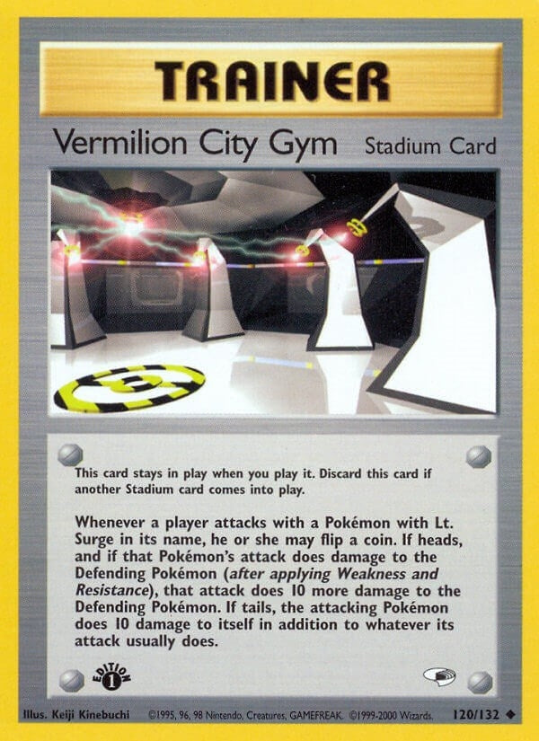 Image for Vermilion City Gym (Gym Heroes) (120/132) - Pokemon