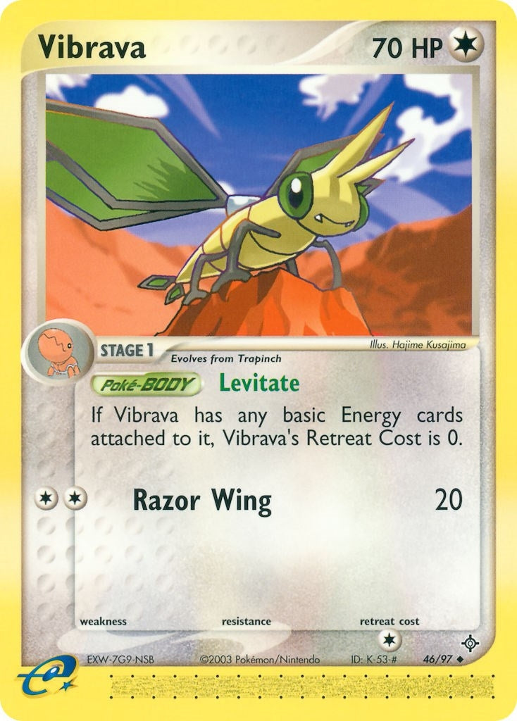 Image for Vibrava (Dragon) (46/97) - Pokemon