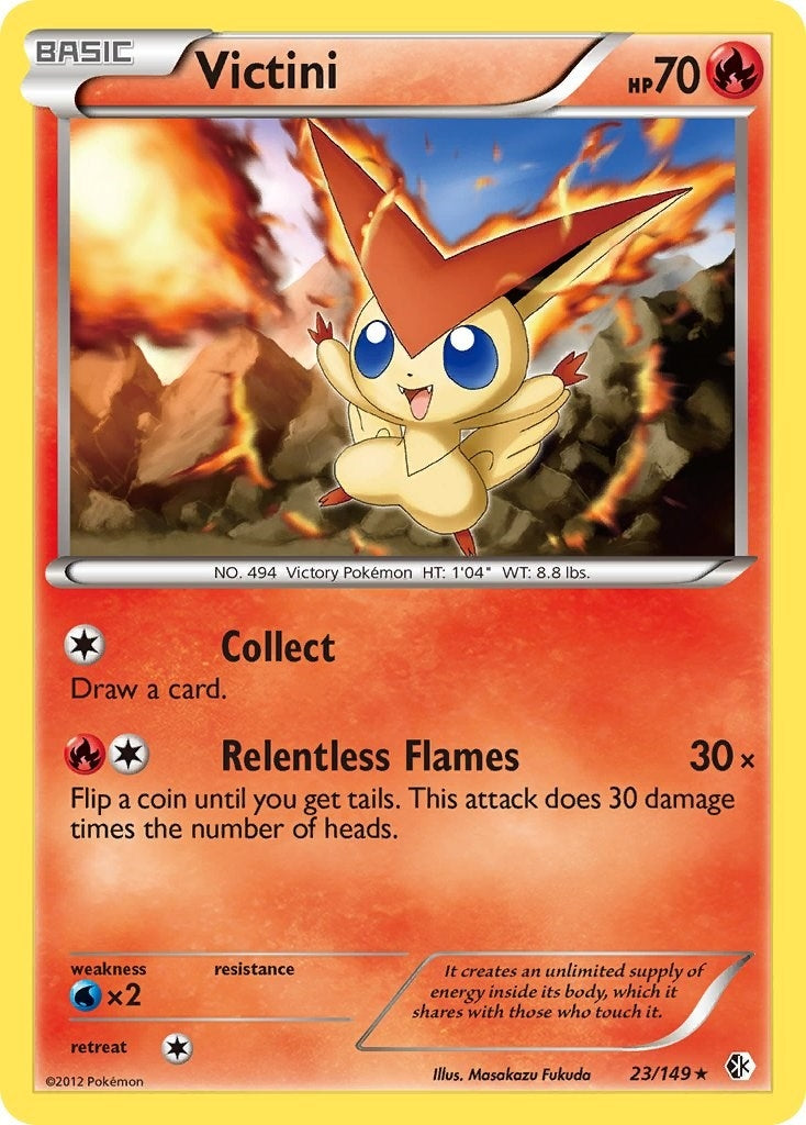 Image for Victini (Boundaries Crossed) (23/149) - Pokemon
