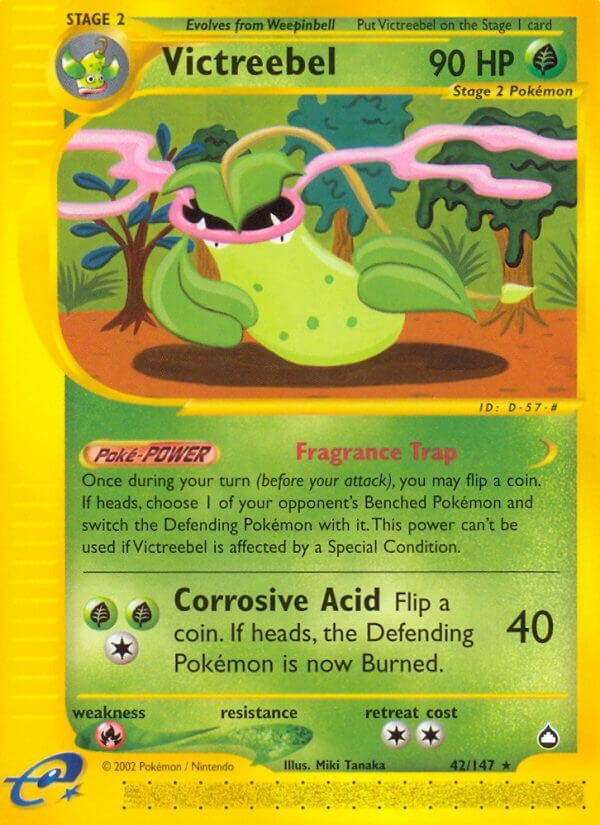 Image for Victreebel (Aquapolis) (042/147) - Pokemon