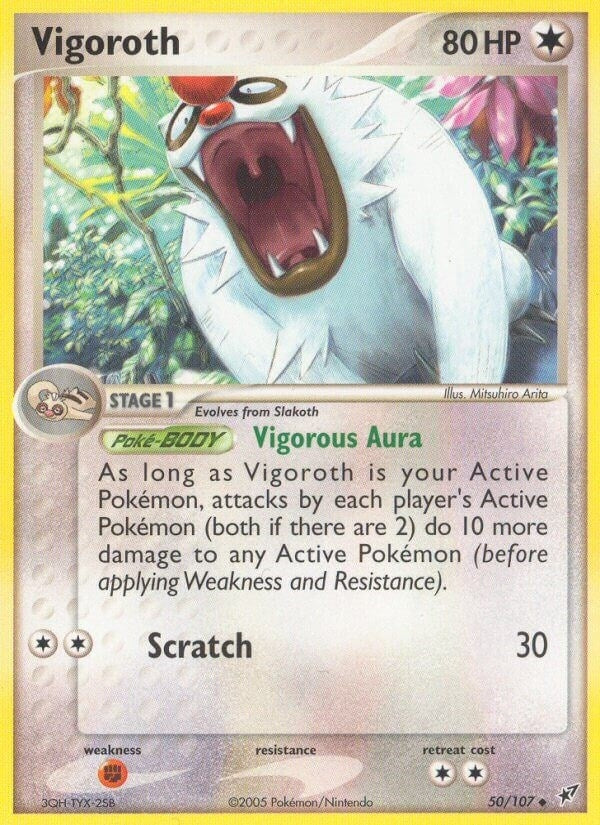 Image for Vigoroth (Deoxys) (50/107) - Pokemon