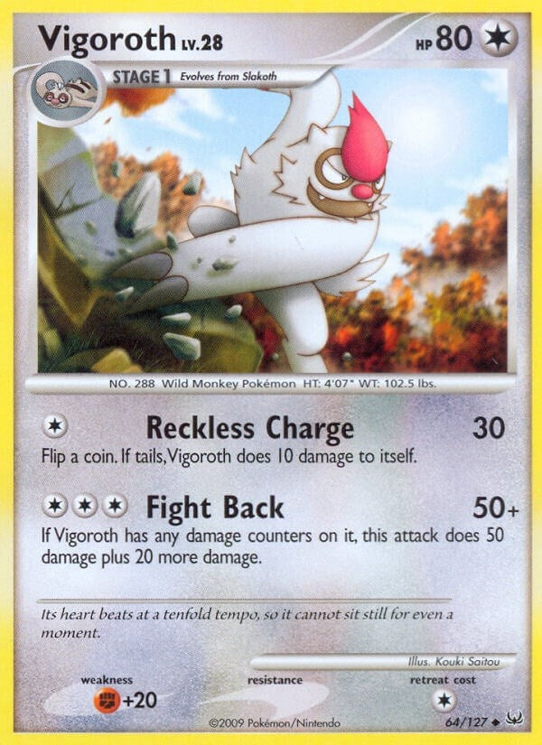 Image for Vigoroth (Platinum) (64/127) - Pokemon