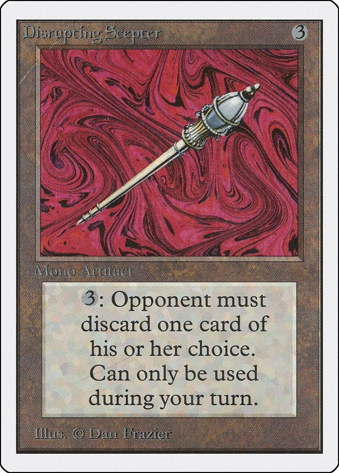 Image for Disrupting Scepter (Unlimited Edition) - Magic: The Gathering