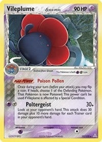Image for Vileplume (Delta Species) (Holon Phantoms) (17/110) - Pokemon