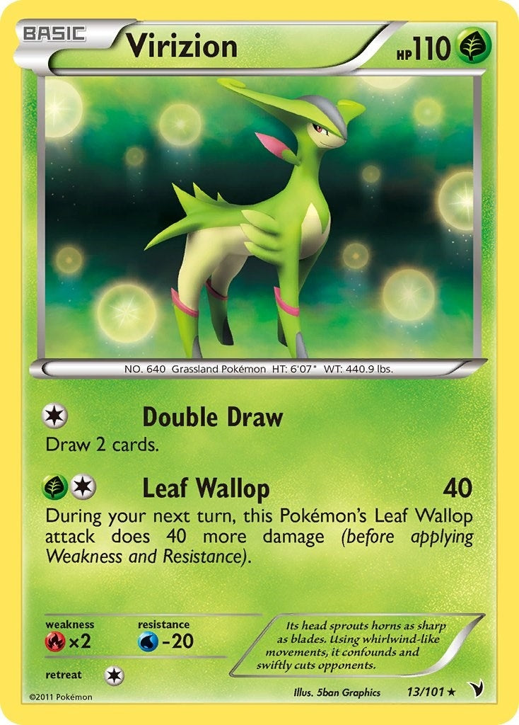 Image for Virizion (Noble Victories) (13/101) - Pokemon