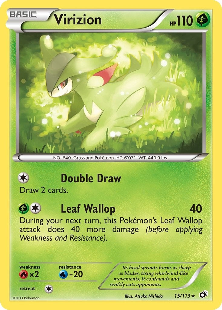 Image for Virizion (Legendary Treasures) (15/113) - Pokemon