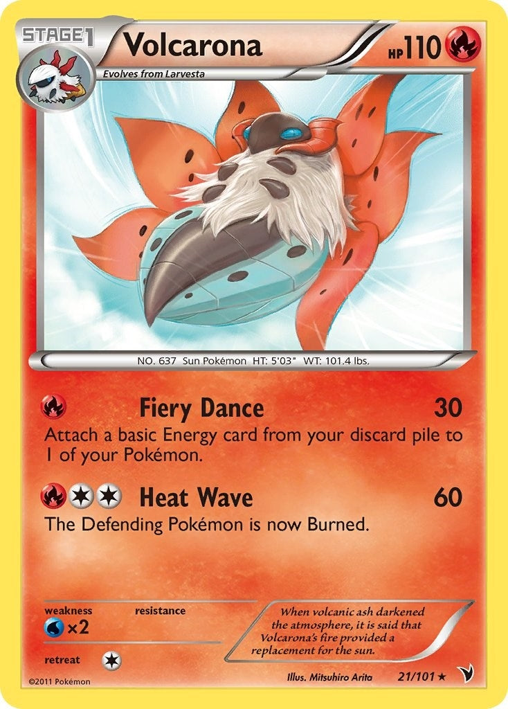 Image for Volcarona (Noble Victories) (21/101) - Pokemon