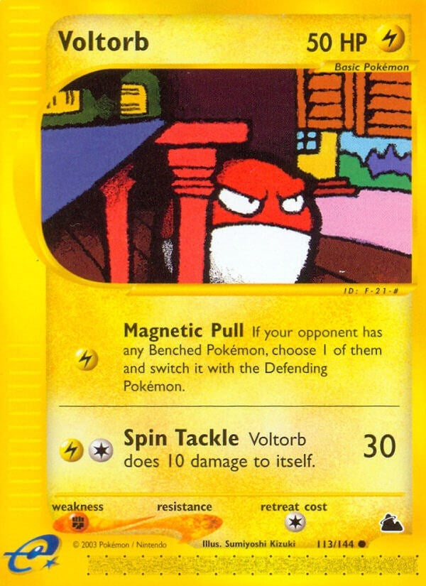 Image for Voltorb (Skyridge) (113/144) - Pokemon