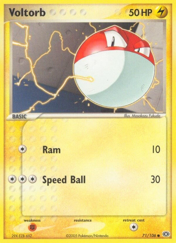 Image for Voltorb (Emerald) (71/106) - Pokemon