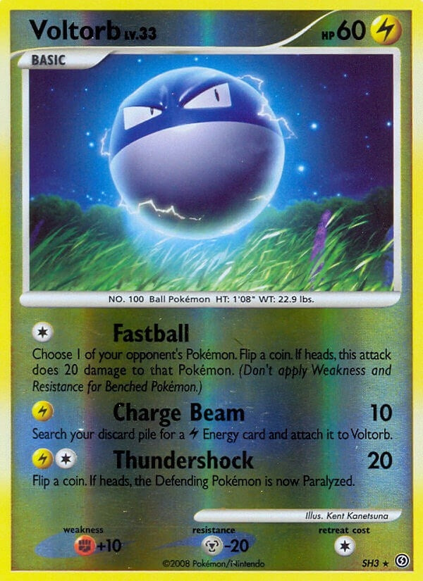 Image for Voltorb (Shiny) (Stormfront) (SH3) - Pokemon