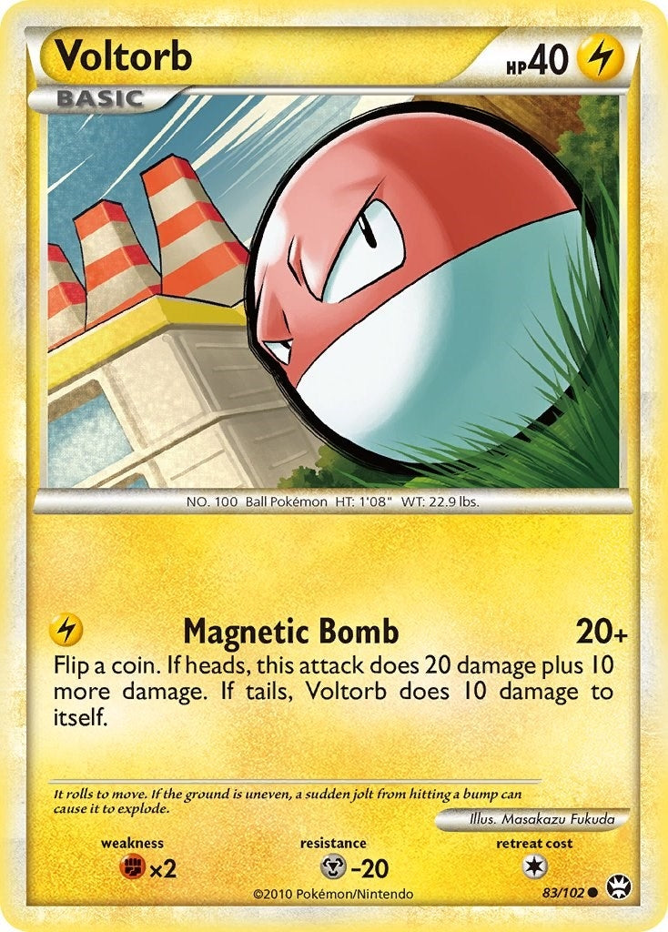 Image for Voltorb (Triumphant) (83/102) - Pokemon