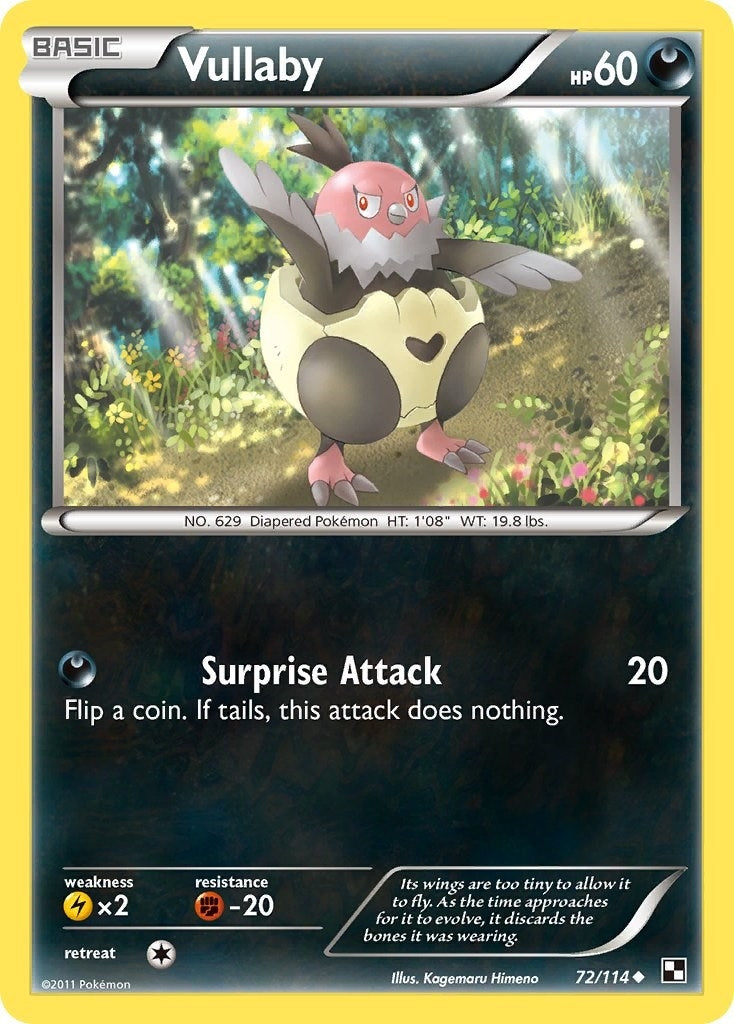 Image for Vullaby (Black and White) (72/114) - Pokemon