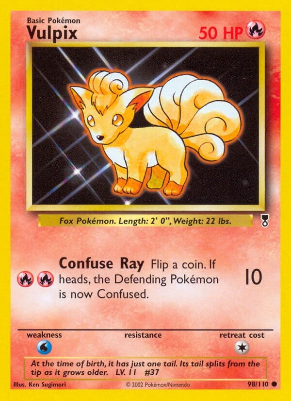 Image for Vulpix (Legendary Collection) (098/110) - Pokemon