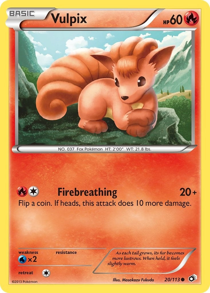 Image for Vulpix (Legendary Treasures) (20/113) - Pokemon