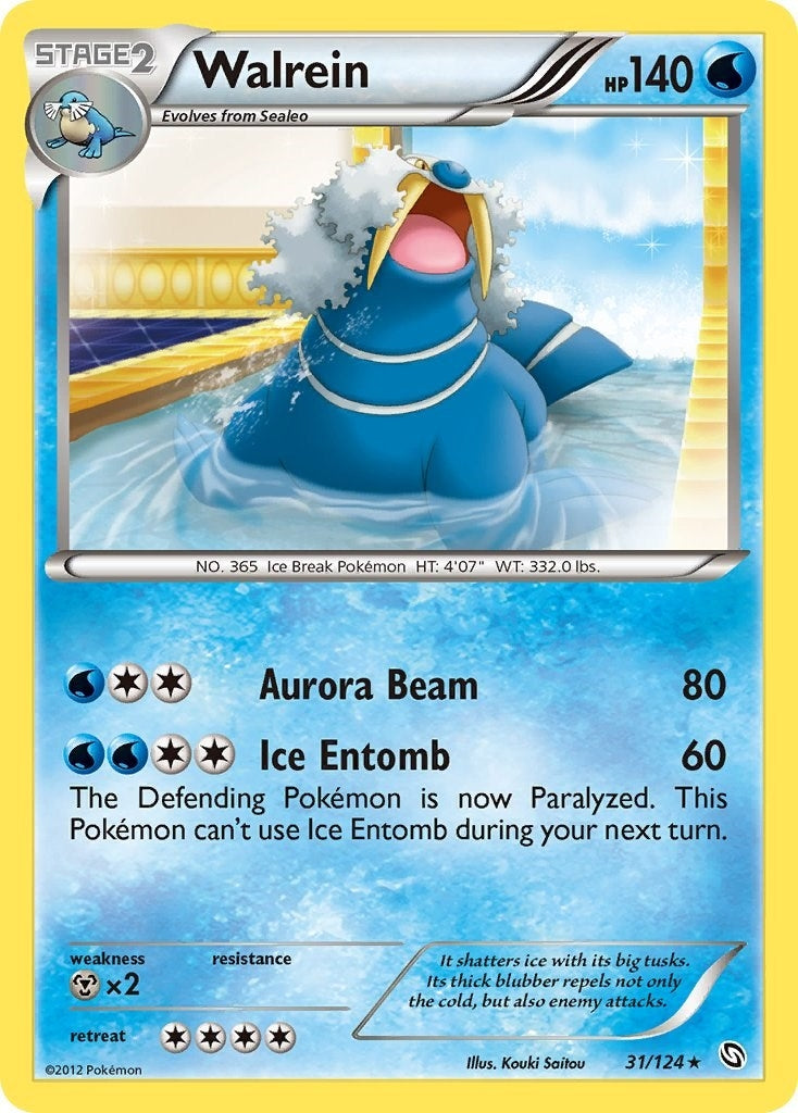 Image for Walrein (Dragons Exalted) (31/124) - Pokemon