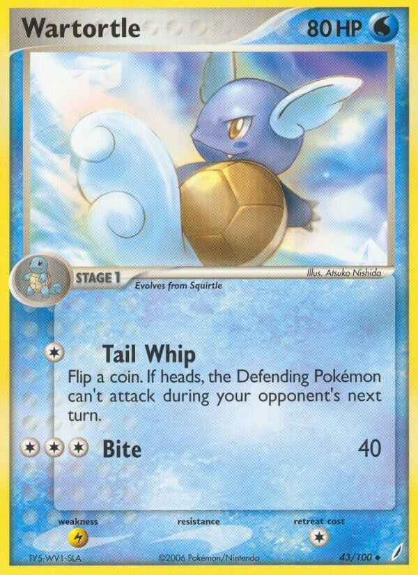 Image for Wartortle (Crystal Guardians) (43/100) - Pokemon
