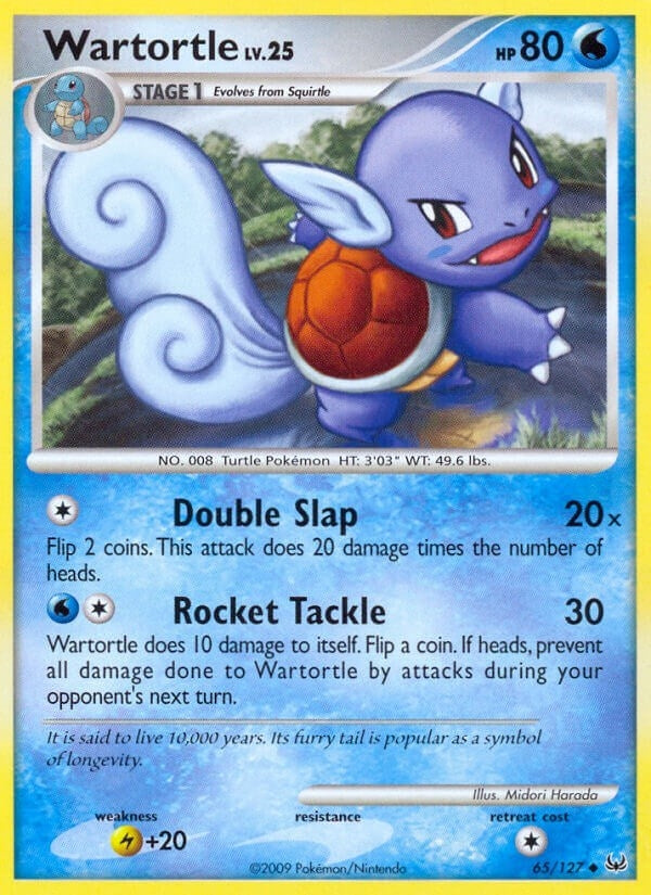 Image for Wartortle (Platinum) (65/127) - Pokemon