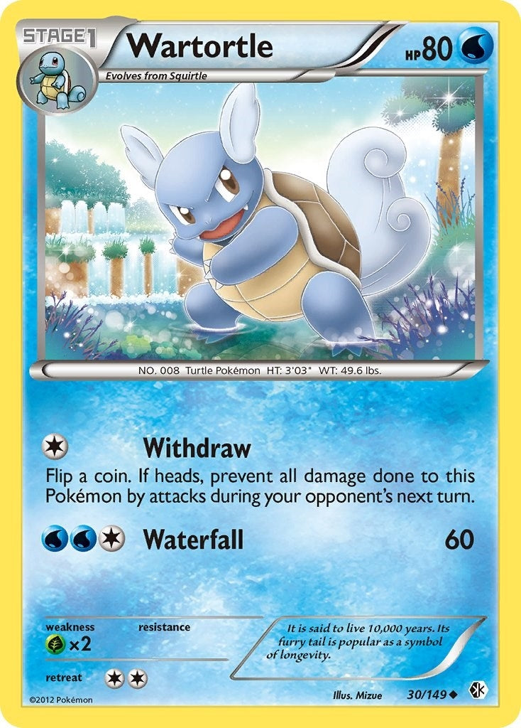 Image for Wartortle (Boundaries Crossed) (30/149) - Pokemon