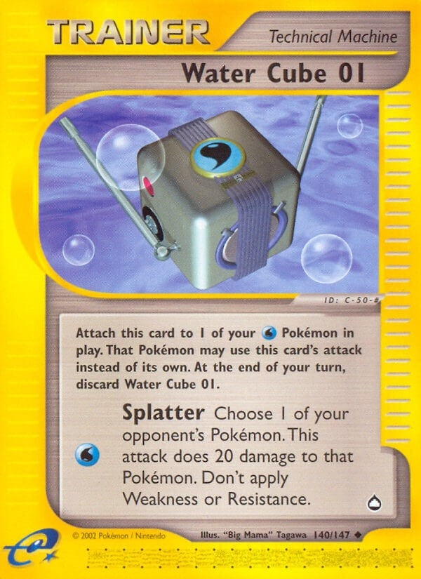 Image for Water Cube 01 (Aquapolis) (140/147) - Pokemon