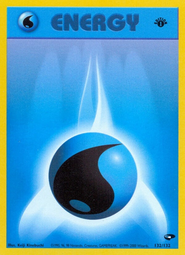 Image for Water Energy (Gym Challenge) (132/132) - Pokemon
