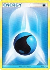 Image for Water Energy (DP Trainer Kit: Manaphy & Lucario) (12/12) - Pokemon