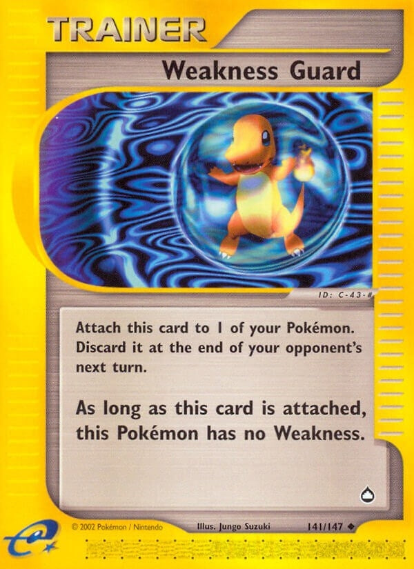 Image for Weakness Guard (Aquapolis) (141/147) - Pokemon