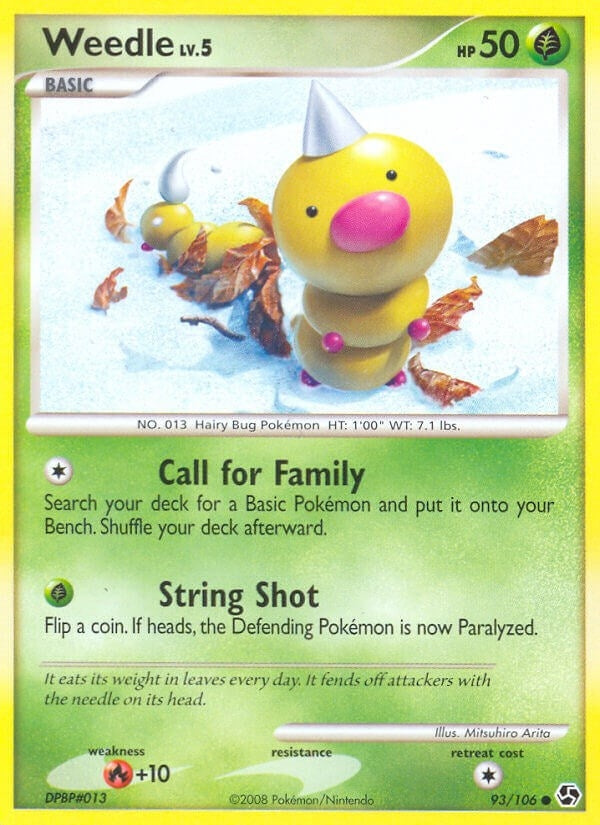 Image for Weedle (Great Encounters) (93/106) - Pokemon